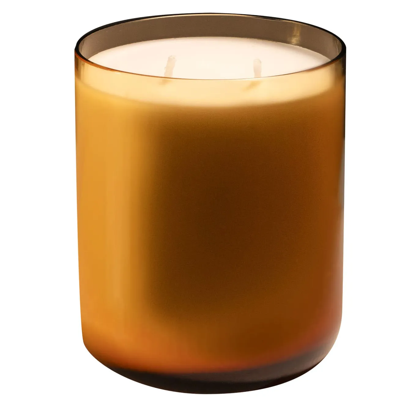 Stilla Cerae Large Amber Yellow Candle By Federico Peri