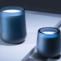 Stilla Cerae Large Deep Blue Candle By Federico Peri