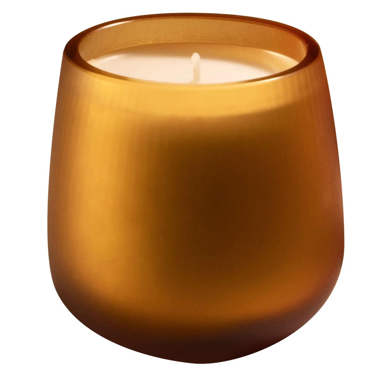 Stilla Cerae Small Amber Yellow Candle By Federico Peri