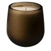 Stilla Cerae Small Coffee Brown Candle By Federico Peri