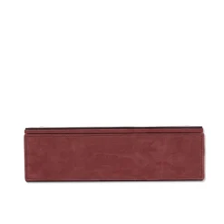 Stingray Persian Red Nubuck Leather Box