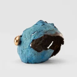 Stone Fish Sculpture