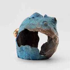 Stone Fish Sculpture