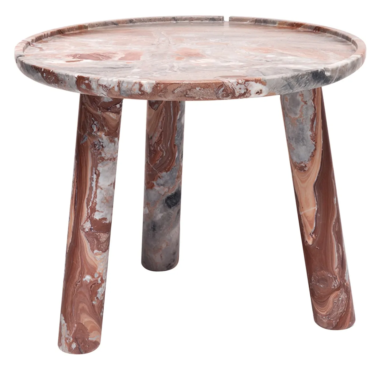 Stone Round Coffee Table 50 by Ludovica and Roberto Palomba