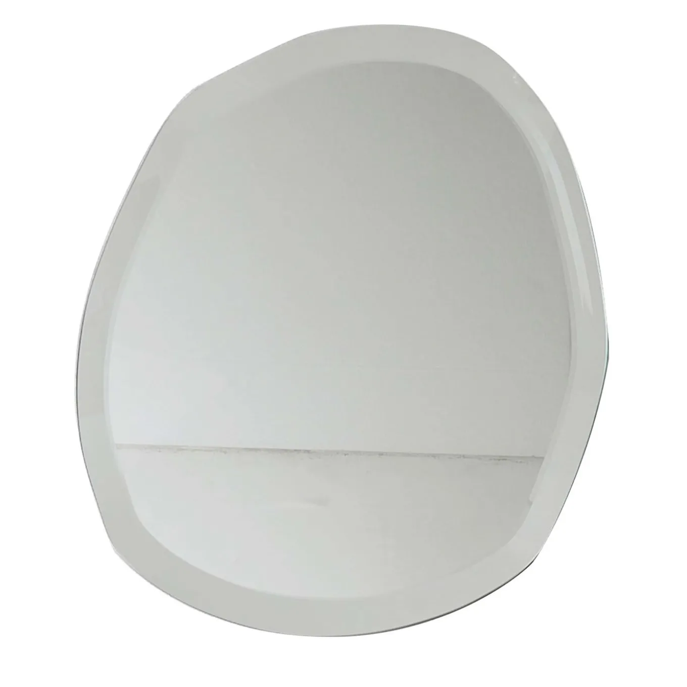 Stone Wall Mirror #1 by Norberto Delfinetti