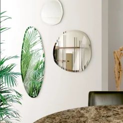 Stone Wall Mirror #1 by Norberto Delfinetti