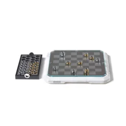 Stratego White Marble Chess + 1 additional game