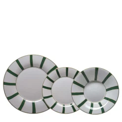 Striche Verdi Set of 3 Plates