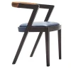 String Blue Leather Chair by CarlesiTonelli