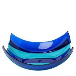 Stripe Basket Blue Large Centerpiece by Enzo Mari