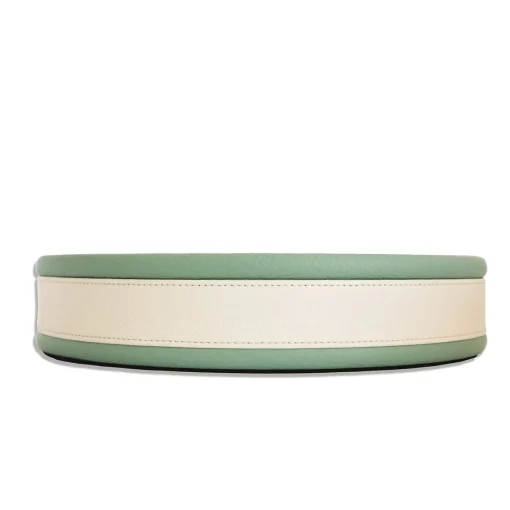 Strips Round Green Tray