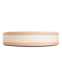 Strips Round Pink Tray