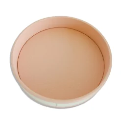 Strips Round Pink Tray