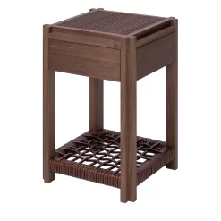 Structura Crisscross Small Square Side Table