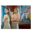 Studentesse Oil on Canvas Painting