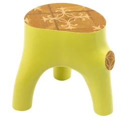 Stump Yellow Accent Table