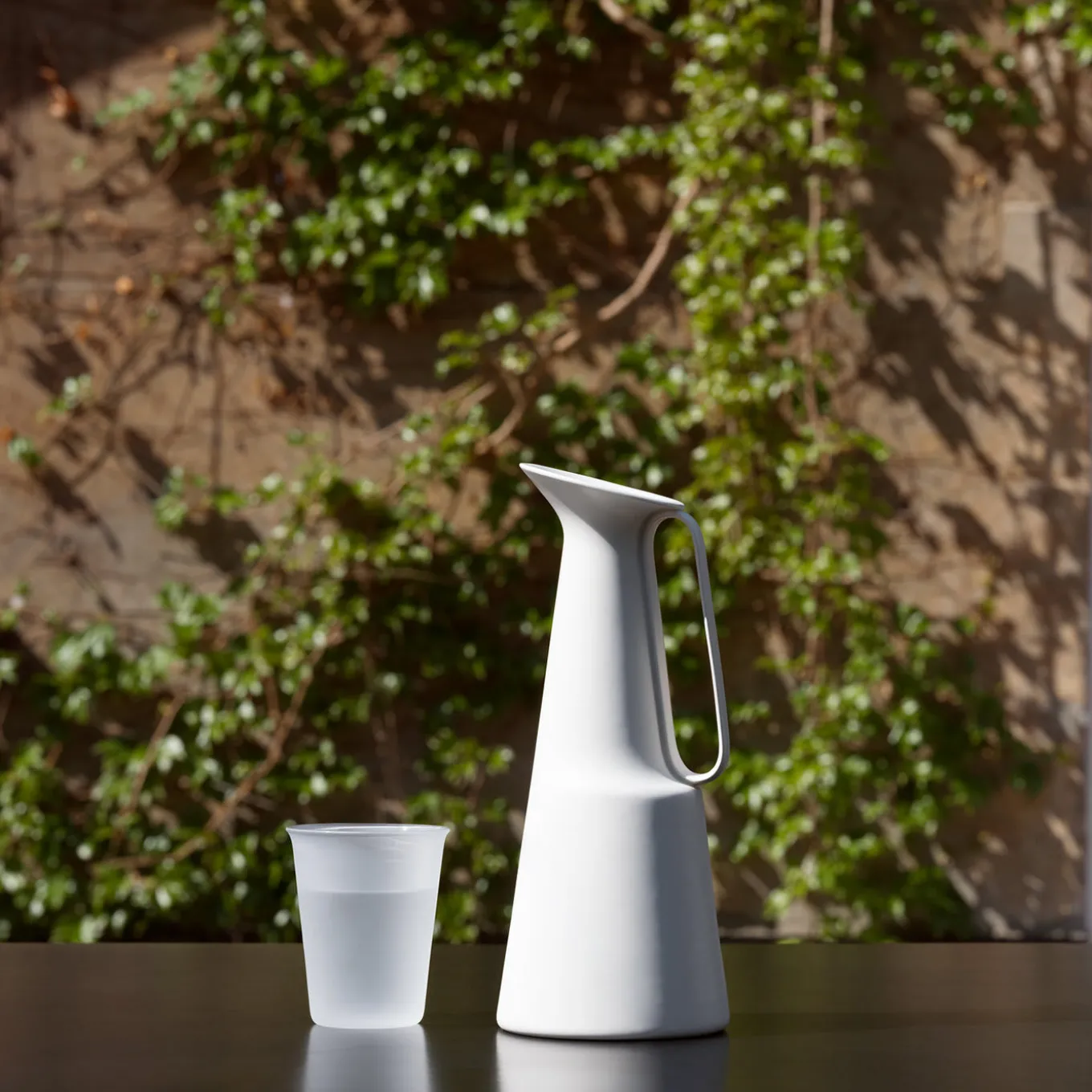 Sula White Carafe by Giulio Iacchetti