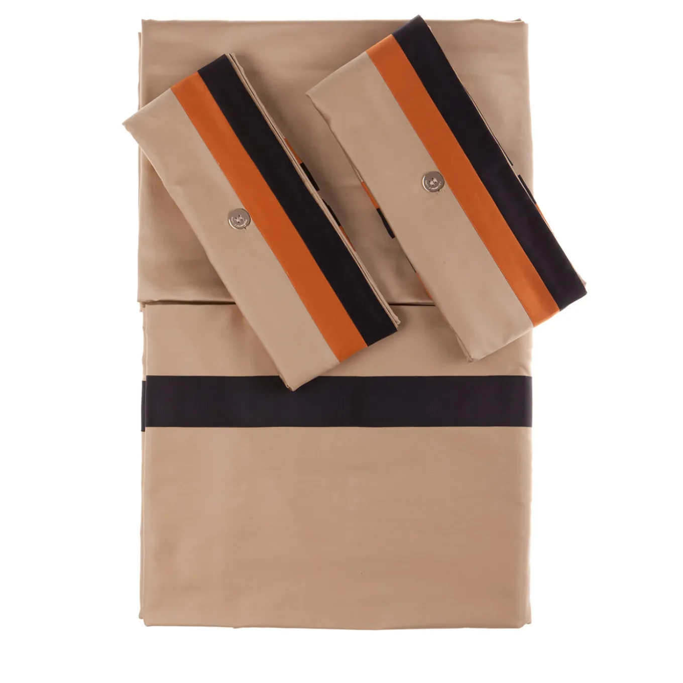 Summer Bedding Set - Beige and Orange