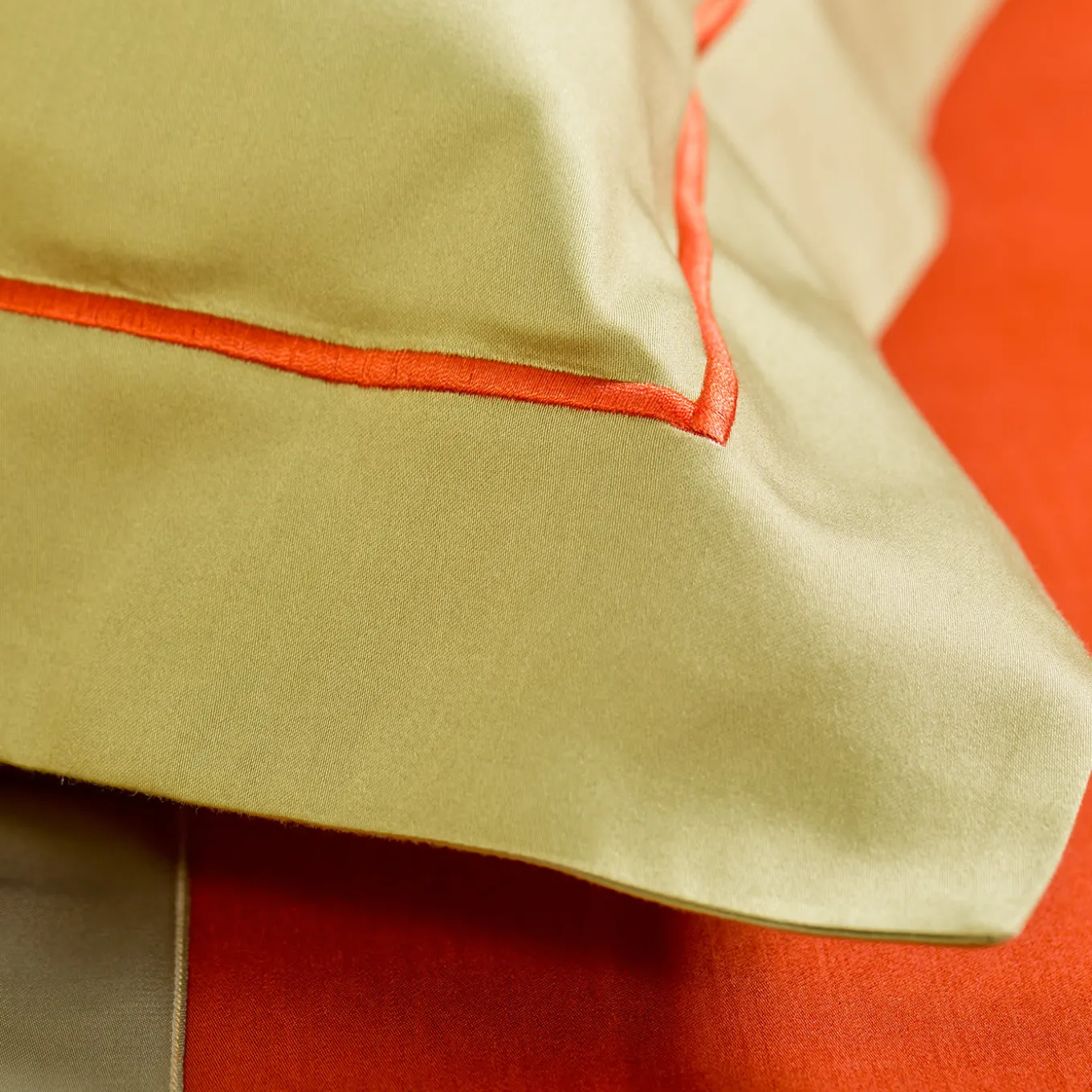 Summer Bedding Set - Orange