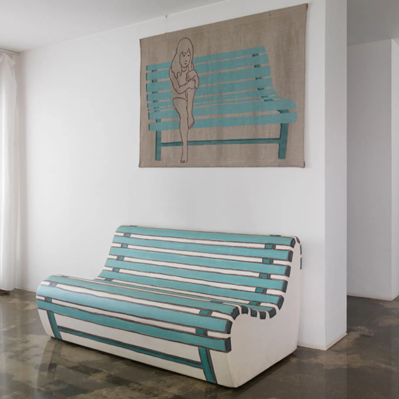 Summertime Limited Edition Sofa by Valerio Berruti