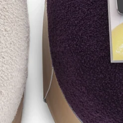 Sumo Beige & Purple Pouf