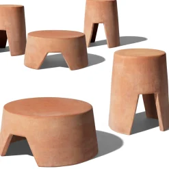 Suni Outdoor Side Table by Mario Scairato