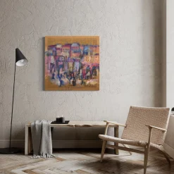 Sunny Day in the City Painting