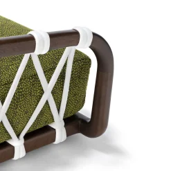 Sunset Basket Large Barrique + Green Sofa by Paola Navone