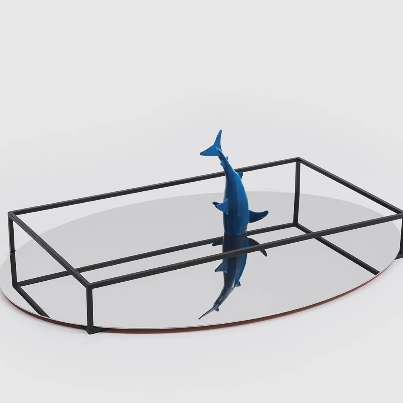 Surface + Border N. 2 Black Fruit Tray by Ron Gilad