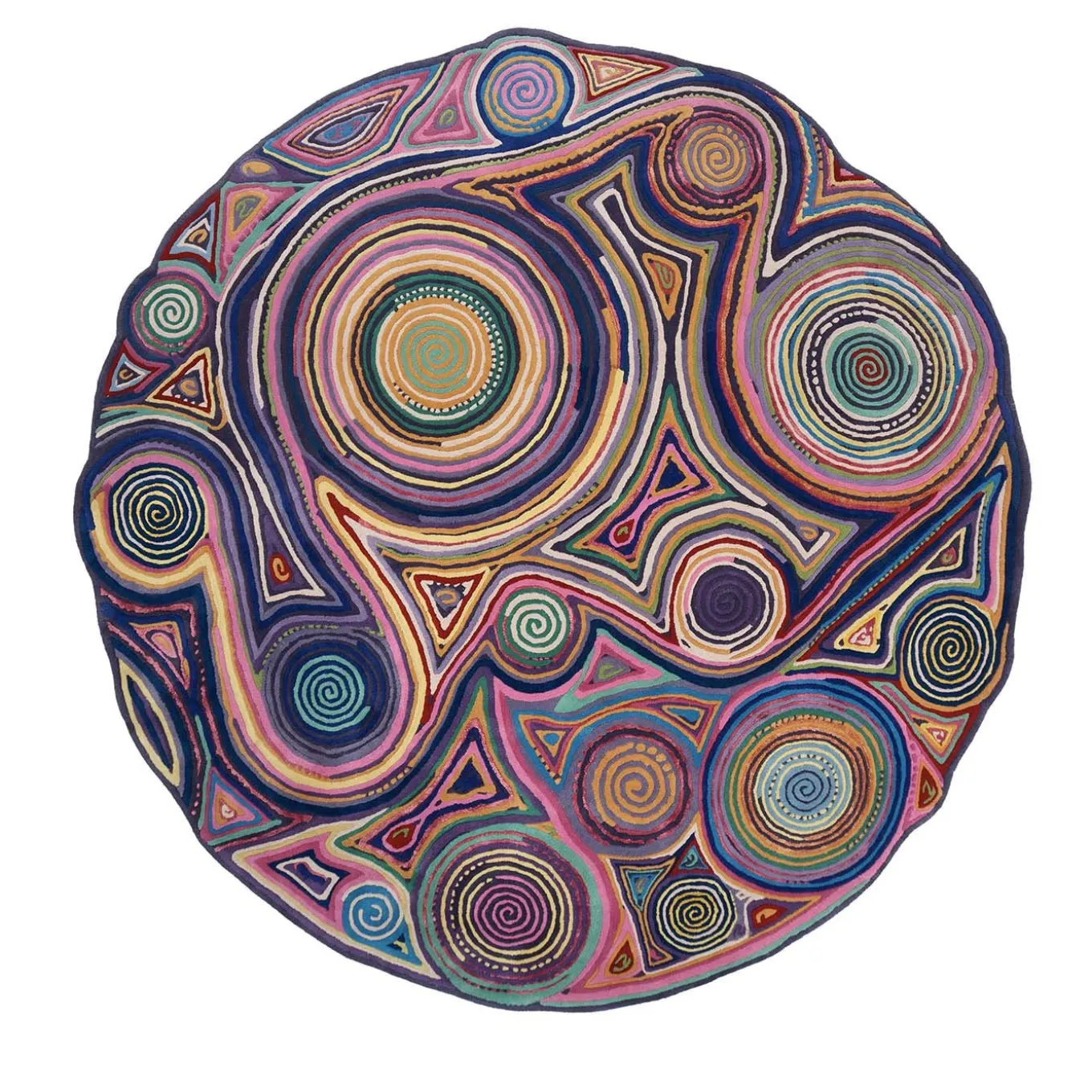 Sushi Round Rug by Estudio Campana