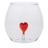 Sweet Heart Set of 4 Glasses