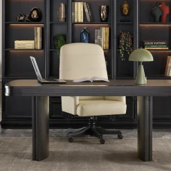 Swivel Cream Office Chair from Studio Privè Collection