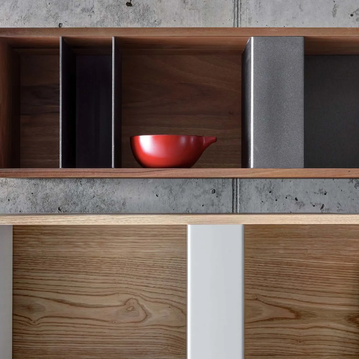 T Box Chestnut Hanging Container by Act_Romegialli