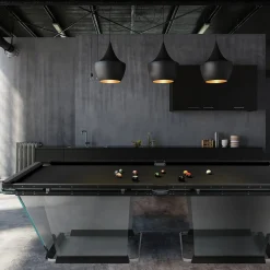 T1.1 Pool Table Black -8ft