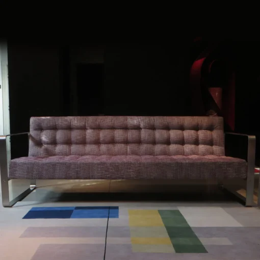T33 Red Sofa by Franco Albini
