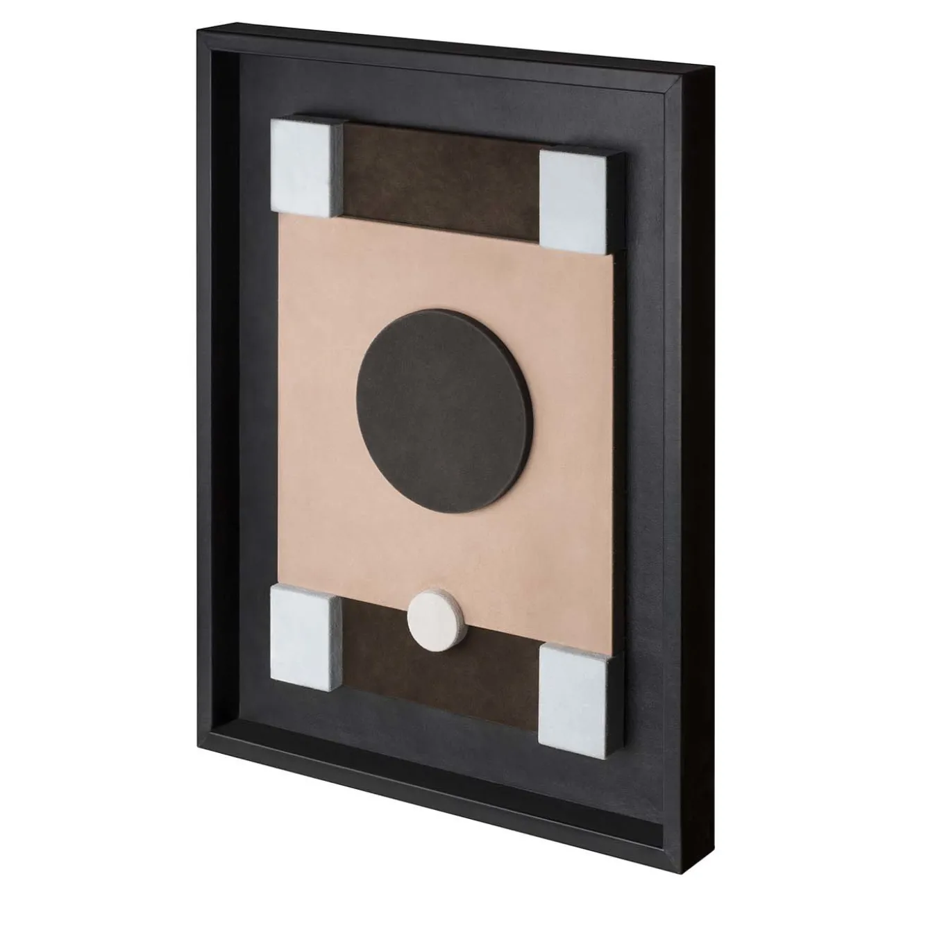 Tabou Decorative Wall Sculpture with Black Frame #2