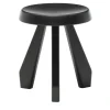 Tabouret Méribel by Charlotte Perriand - Black Oak