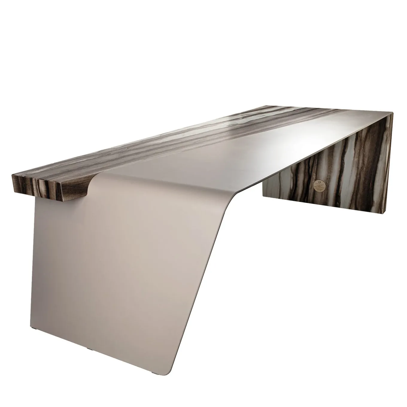 Tabula Rasa N°1 Silver Table by MM Design
