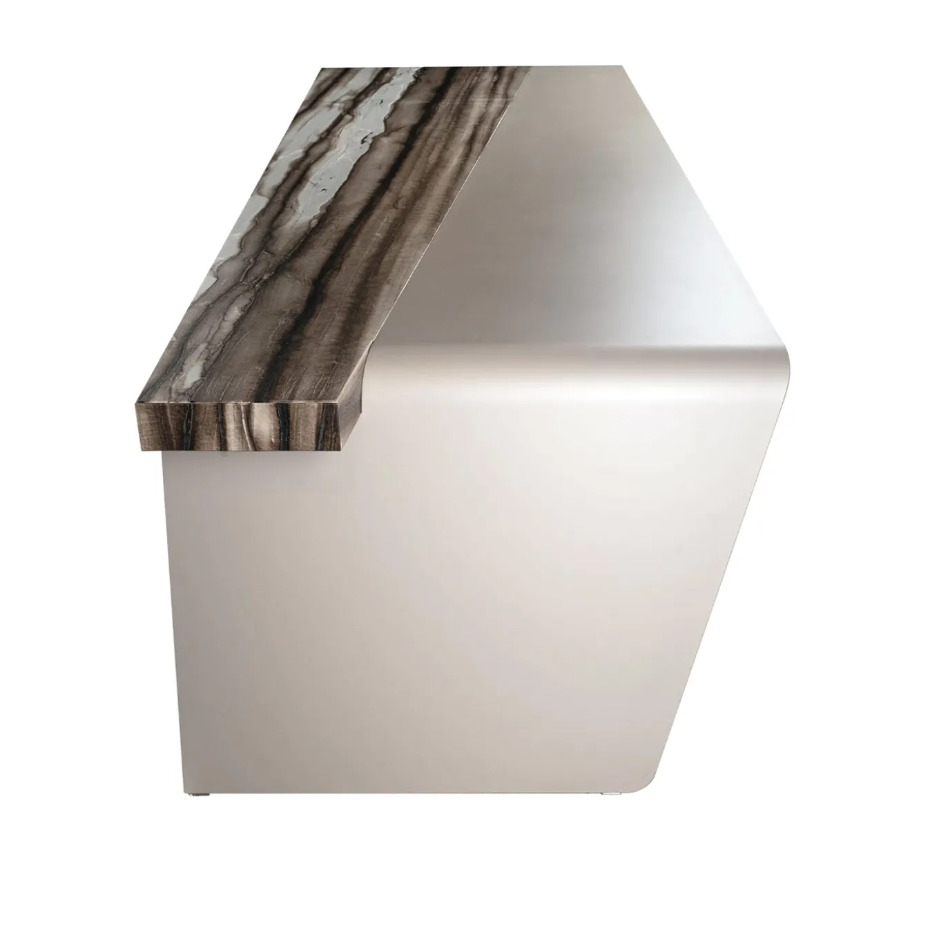 Tabula Rasa N°1 Silver Table by MM Design
