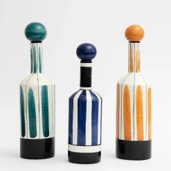 Talia Decorative Mustard Bottle with Lid