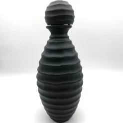 Tall Black Bottle by Achille D'Este and Renzo Vianello