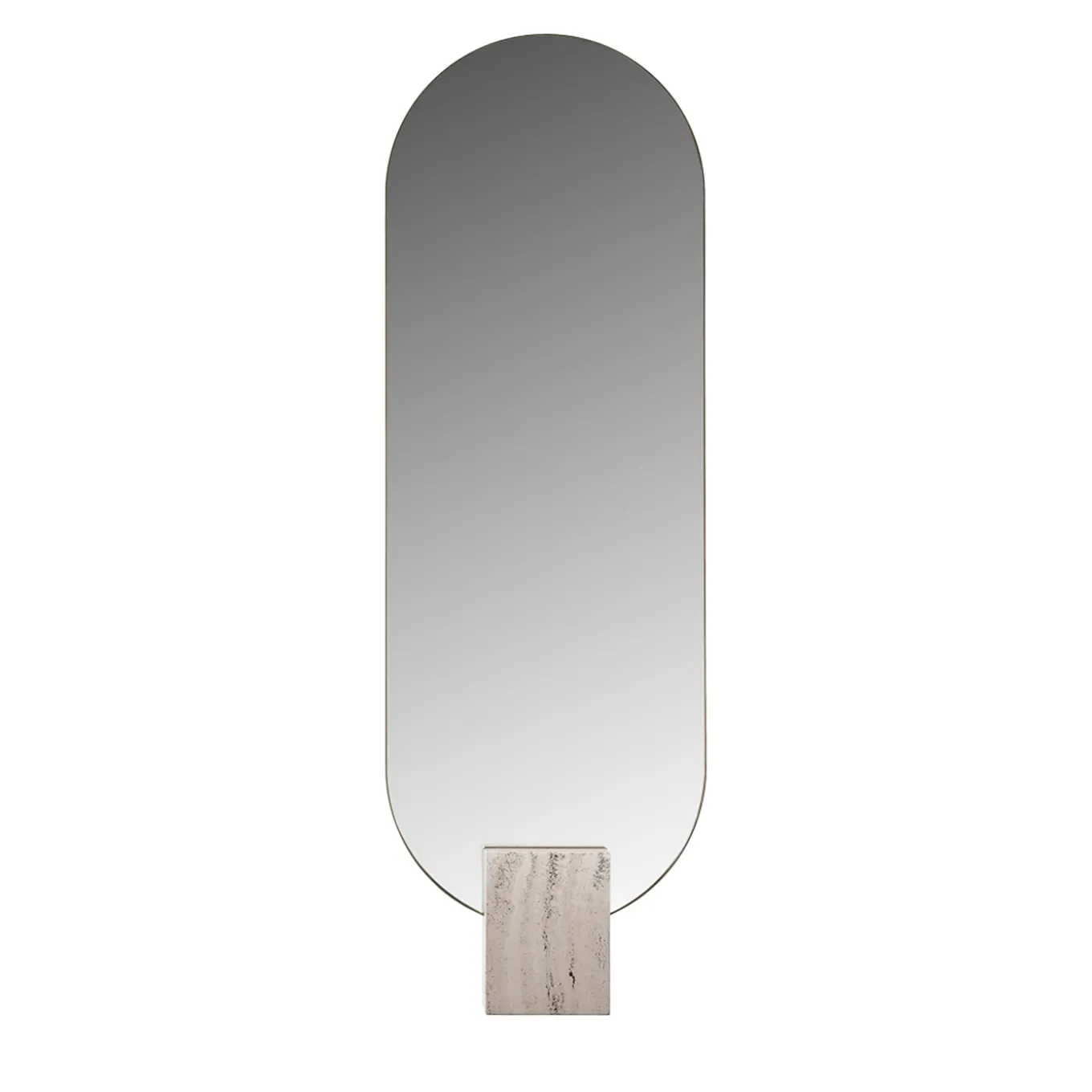 Tìam Fabric-Covered Freestanding Full-Lenght Mirror