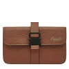 Tan Leather Tarot Card Case