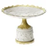 TAORMINA CAKE STAND - WHITE