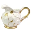 TAORMINA CREAMER - GOLD FLOWERS