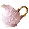 TAORMINA CREAMER - PINK AND GOLD
