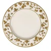 TAORMINA DESSERT PLATE - GOLD FLOWERS