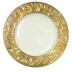 TAORMINA DESSERT PLATE - GOLD
