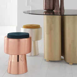 Tappo Bronze Stool by NOOII
