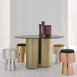 Tappo Bronze Stool by NOOII